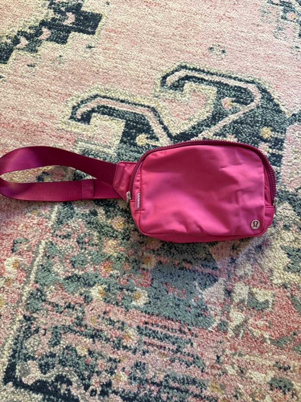 lululemon athletica Hot Pink Crossbody Belt Bag
